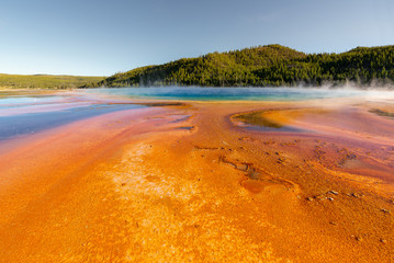 Grand Prismatic Spring, Yellowstone National Park, USA