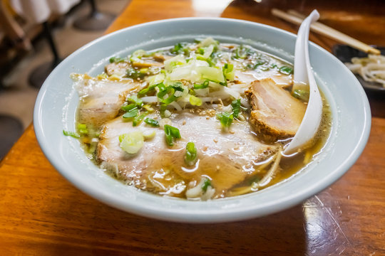 Shoyu Ramen, Japanese Noodle, Kyushu, Japan