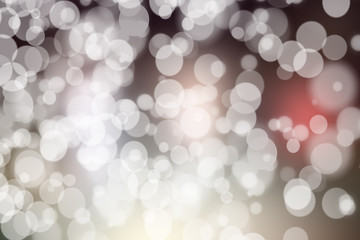 Abstract bokeh festive background with defocused lights