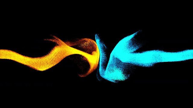 Fire versus water.