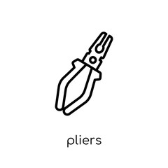 Pliers icon from collection.