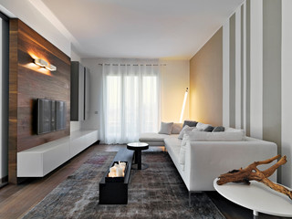 interior shots of a modern living room