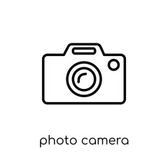 Photo camera icon from Electronic devices collection.