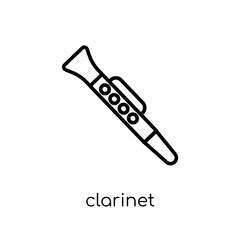 Clarinet icon from Music collection.