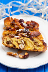 traditional portuguese Christmas cake bolo de rainha