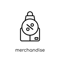 Merchandise icon from Ecommerce collection.