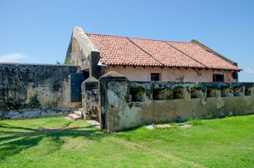 Fototapeta na wymiar Place of interest Sri Lanka old fort of Galle