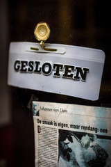 Geschlossen in Amsterdam