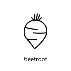 Beetroot icon from Fruit and vegetables collection.