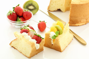 シフォンケーキ