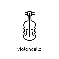 Violoncello icon from Music collection.