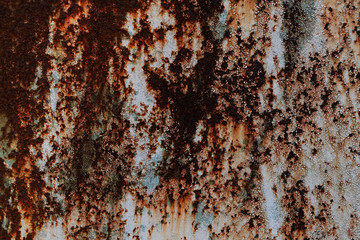 rough texture of a old brown wall.