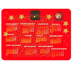 Simple calendar Layout for 2019 years. Week starts from Monday.