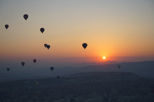 Turkey capa, hot air balloon