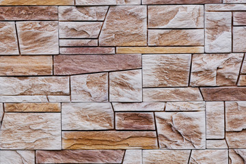 the texture of the masonry