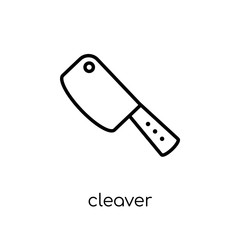 Cleaver icon from collection.