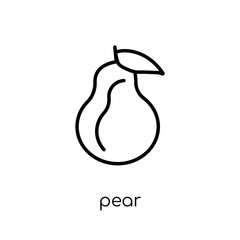 Pear icon from Fruit and vegetables collection.