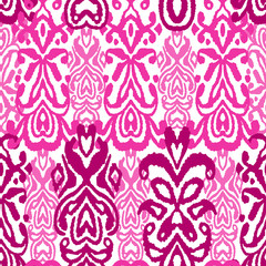 Pattern seamless folklore ornament. Tribal ethnic vector texture. Striped brush in Aztec style. Figure tribal embroidery. Indian, Scandinavian, Gypsy, Mexican, folk pattern.