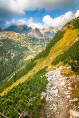 Mountain landscape, High Tatras National Park, Slovakia, Europe.