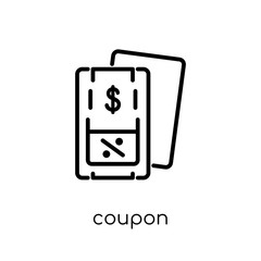 Coupon icon from collection.