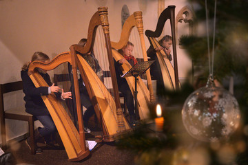 Harfen Musikantinnen