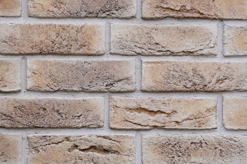 the texture of the masonry, brickwork