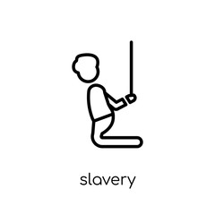 Slavery icon from Political collection.