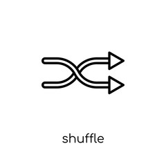 Shuffle icon from collection.