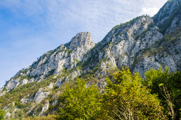 view of mountains. Serbia. Montenegro.