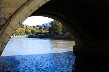 Saarbrücken Bridge Tbilisi,Georgia