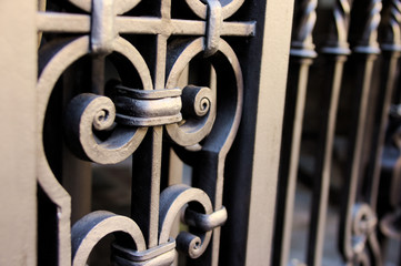 Old iron gate