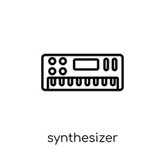 Synthesizer icon from Music collection.