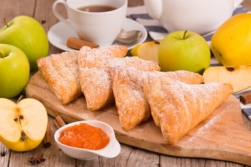 Apple puffs.