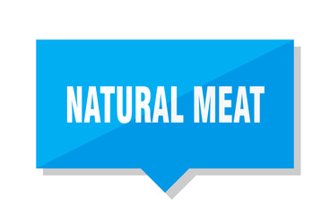 natural meat price tag