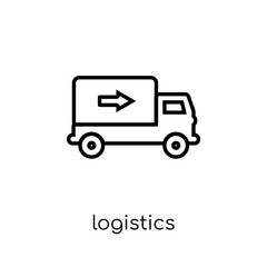 Logistics icon from collection.