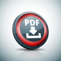 PDF download button illustration