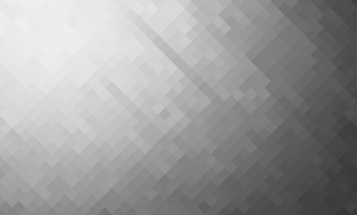 Vector illustration of the gray mosaic background.