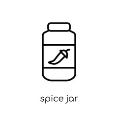 spice jar icon from Kitchen collection.