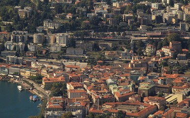 Blick auf Lugano