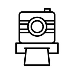 Polaroid vector icon