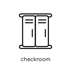Checkroom icon from Hotel collection.