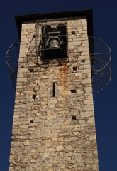 Glockenturm von San Vigilio in Gandria (Lugano)
