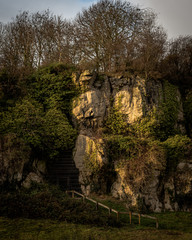 Cave in the cliffs