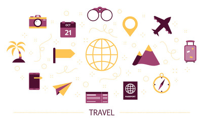 Summer vacation and travel concept. Idea of tourism