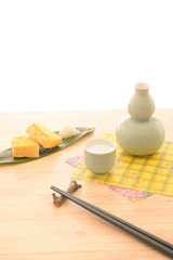 日本酒の和風イメージ