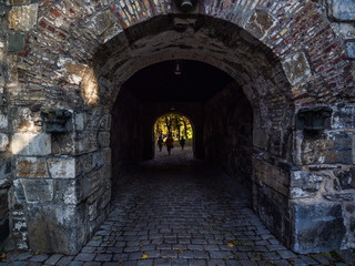 Fototapeta premium The tunnel to Akershus Fortress
