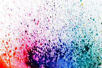 multicolored spray. texture, background. watercolor paints. spray