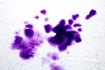 purple purple, blurry spot of watercolor paint. background