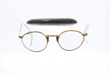 Old glasses vintage