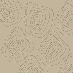 Sewing fabric with Topographic map pattern. Map of geographic ...